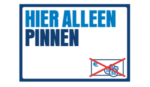 HIER ALLEEN PINNEN