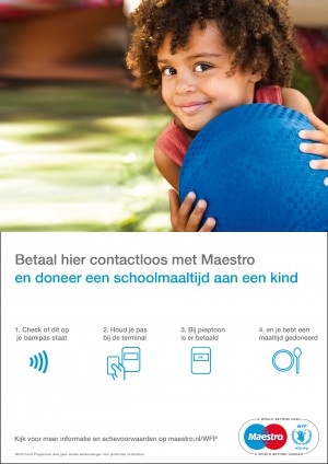 Contactloos betalen Maestro WFP