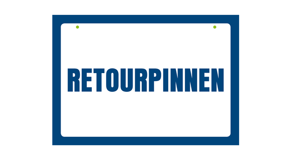 Retourpinnen